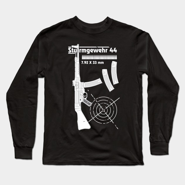 Sturmgewehr 44 Long Sleeve T-Shirt by FAawRay